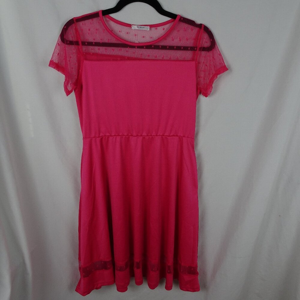 Arshiner Youth Girl Pink Dress Size 16